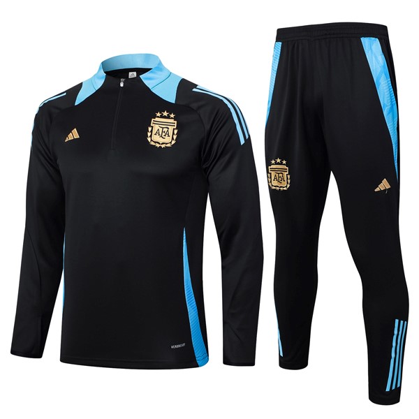 Sudadera De Training Argentina 2024-2025 Negro Azul 3